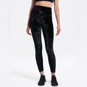 LOLE VELVET LEGGINGS sz M black